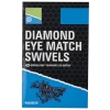 Preston Diamond Eye Match Swivels